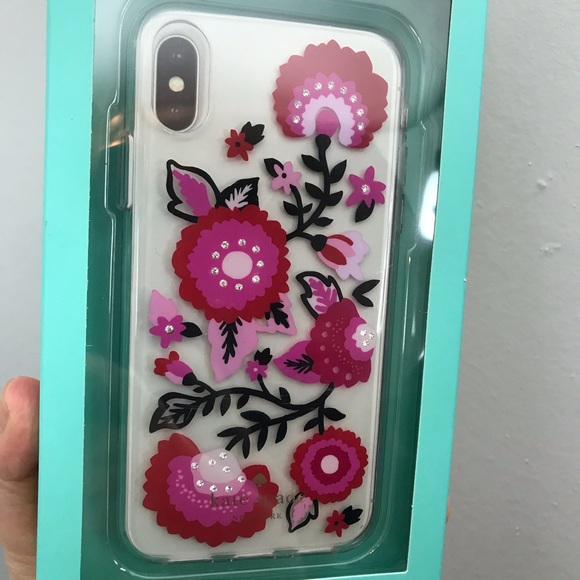 kate spade Accessories Nib Kate Spade Iphone X Floral Case Poshmark